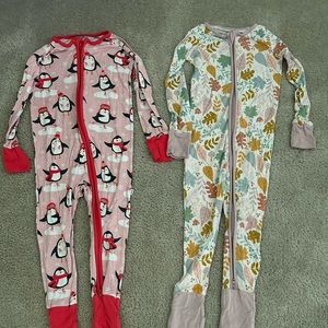 Little Sleepies Pajamas size 18-24 months
